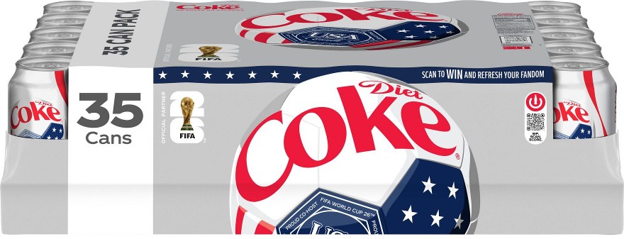 Diet Soda Soft Drink, Cans, 35 pk./12 fl. oz.