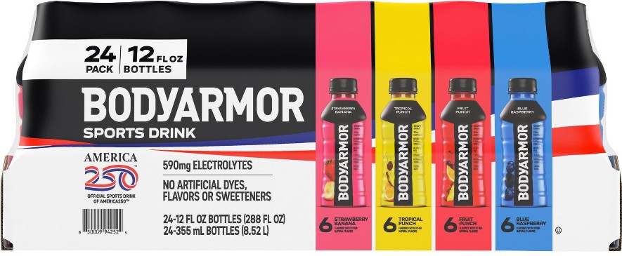 BASE Sports Drink, Variety Pack, 24 pk./12 oz.