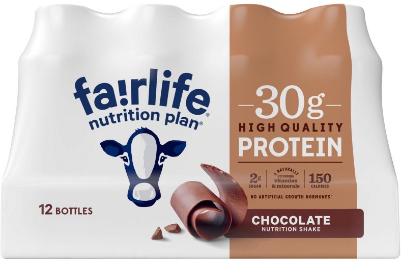 Nutrition Plan Chocolate Bottles, 30g Protein, 12 pk./11.5 fl. oz.