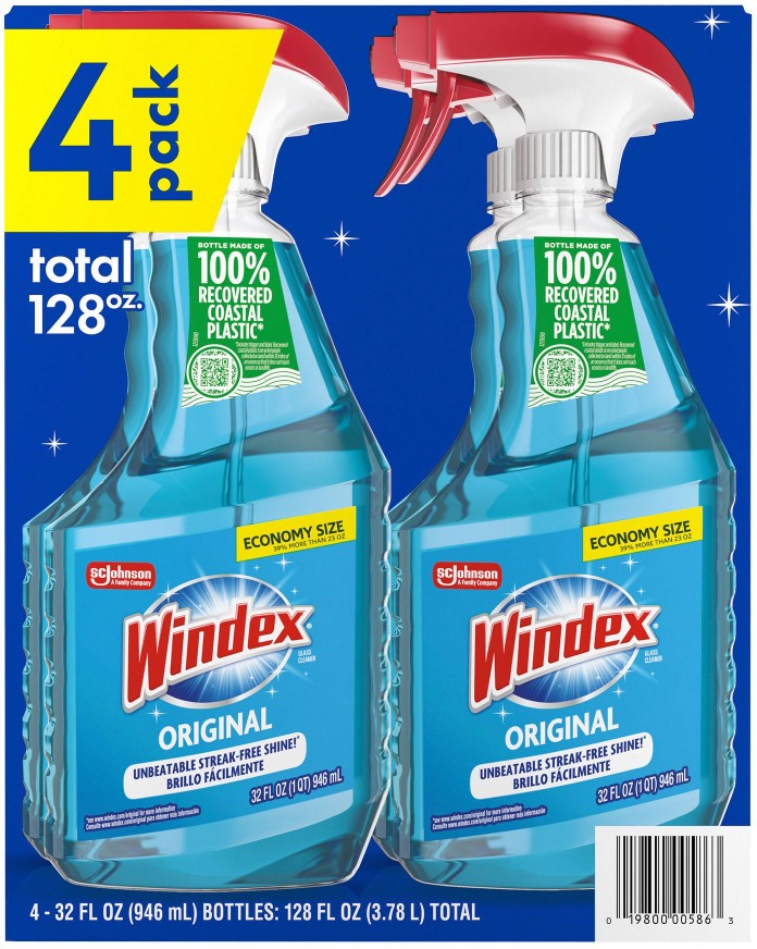 Original Glass Cleaner, 4 pk./32 fl. oz.