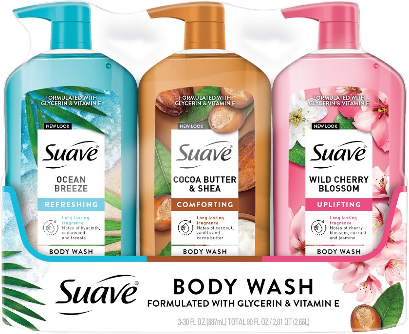 Essentials Gentle Body Wash Variety Pack, 3 pk./30 oz.