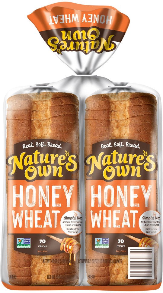 Honey Wheat Bread, 2 pk./20 oz.