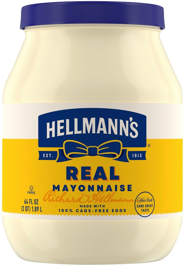 Real Mayonnaise Jar, 64 oz.