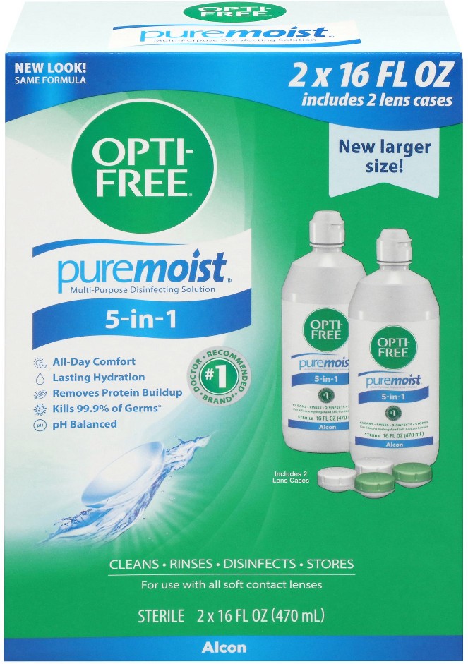 Puremoist Multi-Purpose Disinfecting Solution, 2 pk./16 fl. oz.