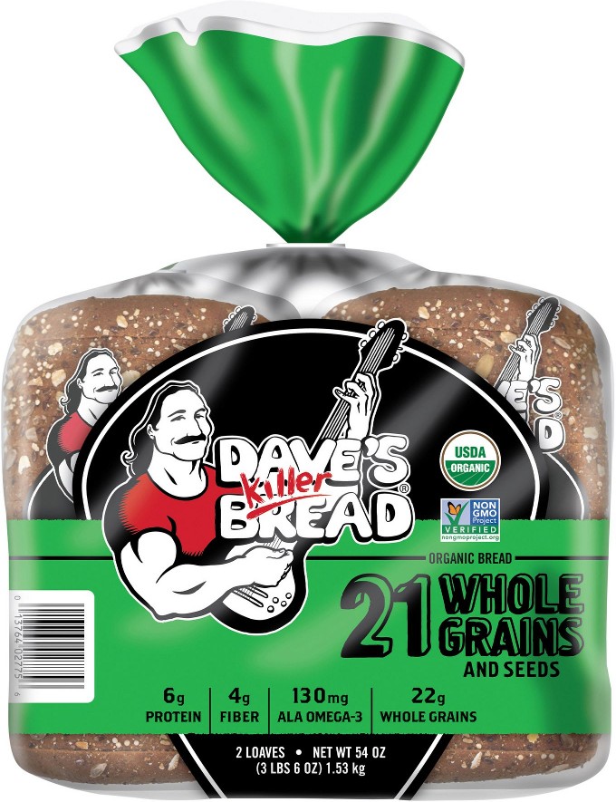 21 Whole Grain Bread, 2 ct./27 oz.