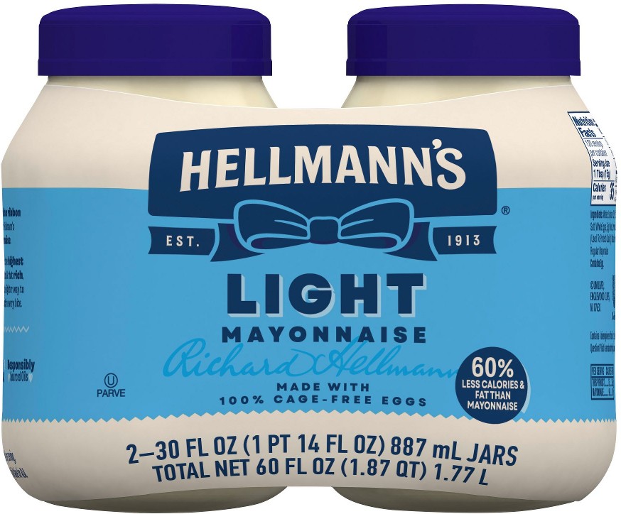 Mayonnaise Light Mayo, 2 ct.