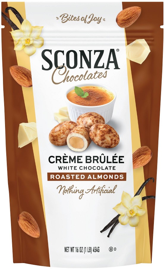 Creme Brulee Almonds, 1 lb.
