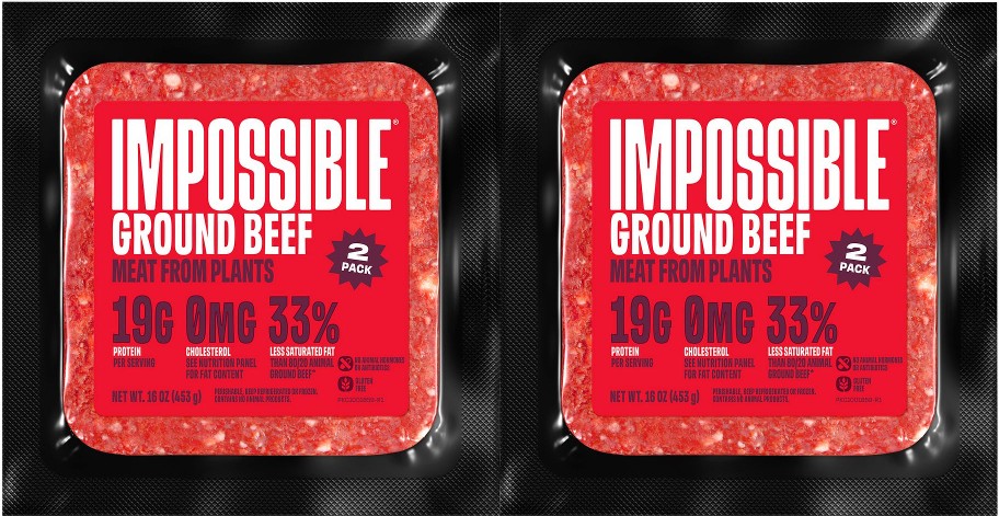 Ground Beef Meat From Plants, 19g Protein, 2 pk./1 lb.
