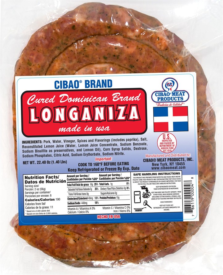 Longaniza, 22.4 oz.