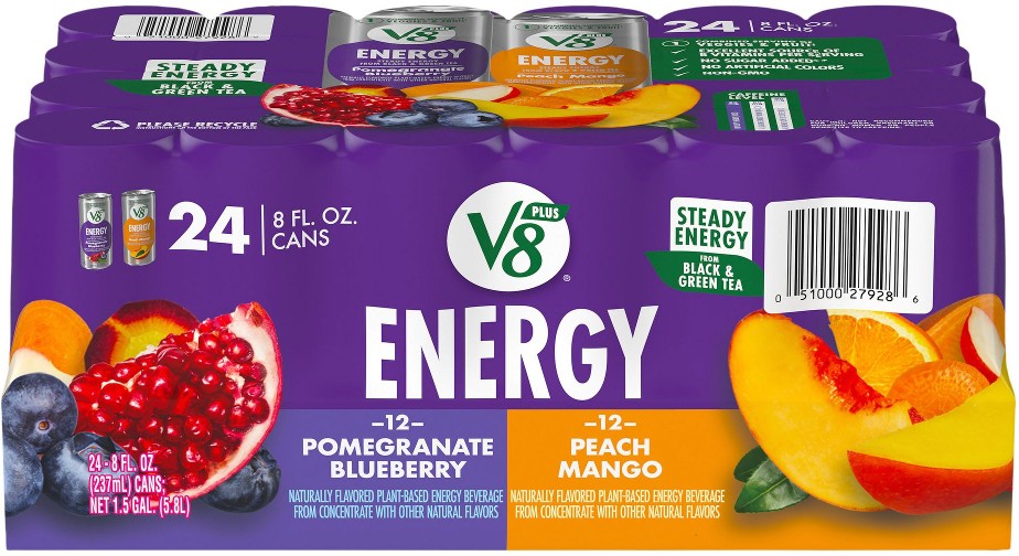 Pomegranate Blueberry and Peach Mango, Cans, 24 pk./8 oz.