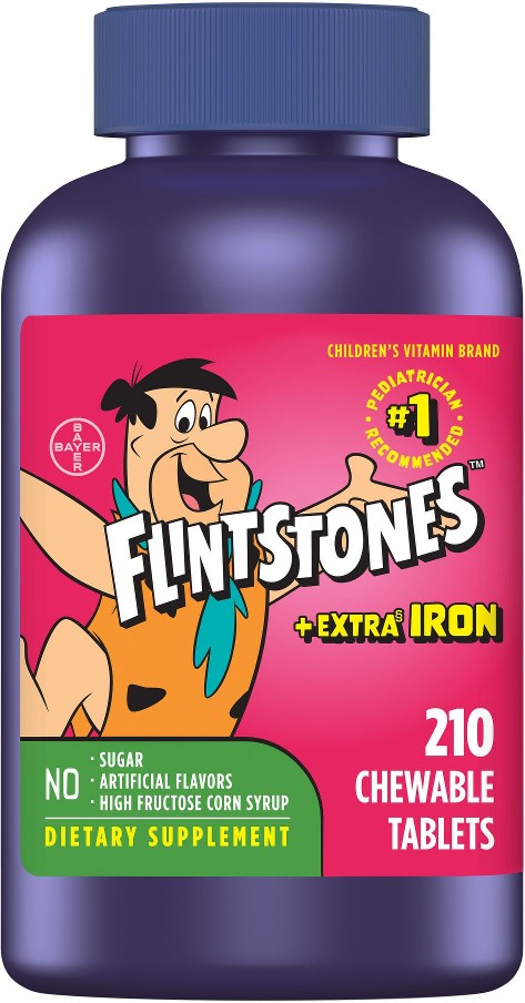 Extra Iron Chewable Tablets, 210 ct.