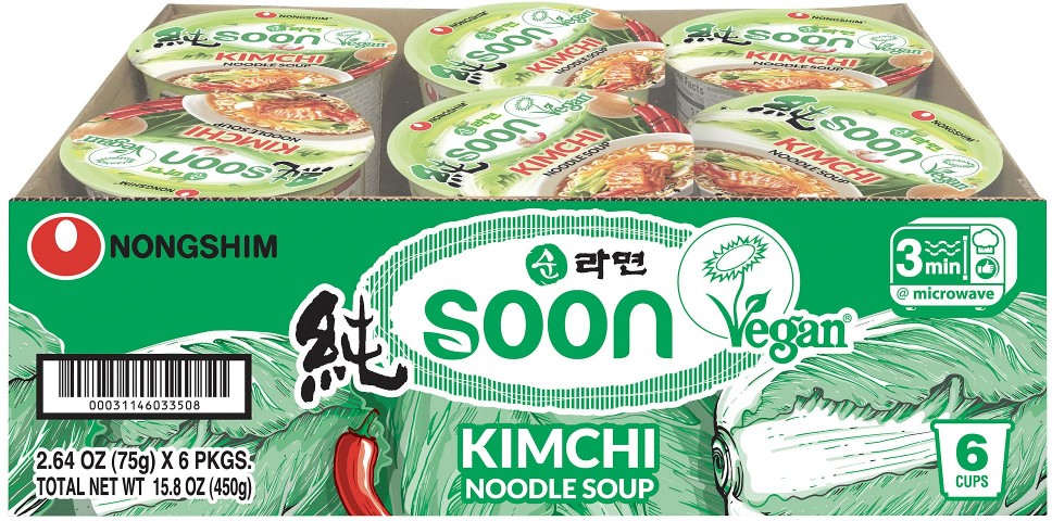 Soon Kimchi Cups, 6 ct./2.64 oz.