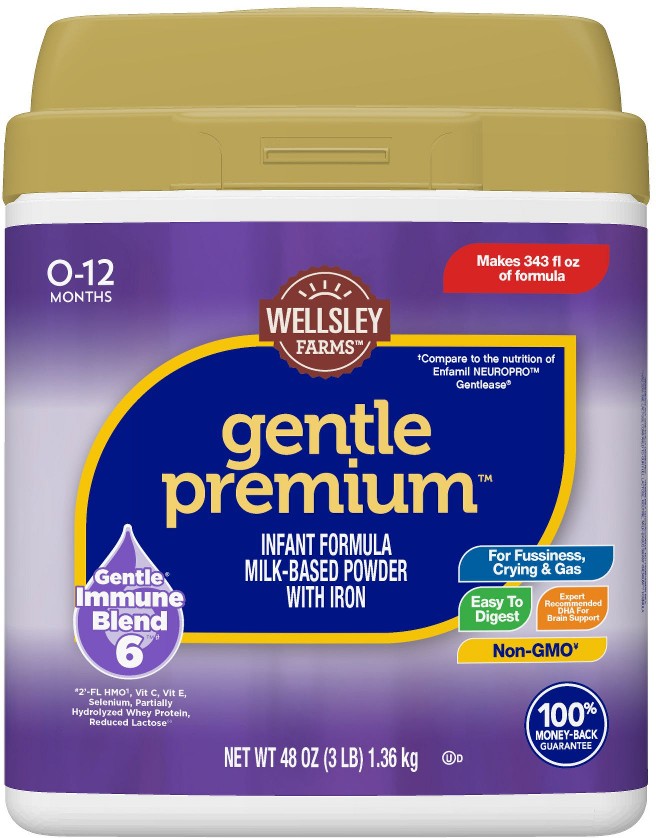 Gentle Premium Infant Formula, 48 oz.