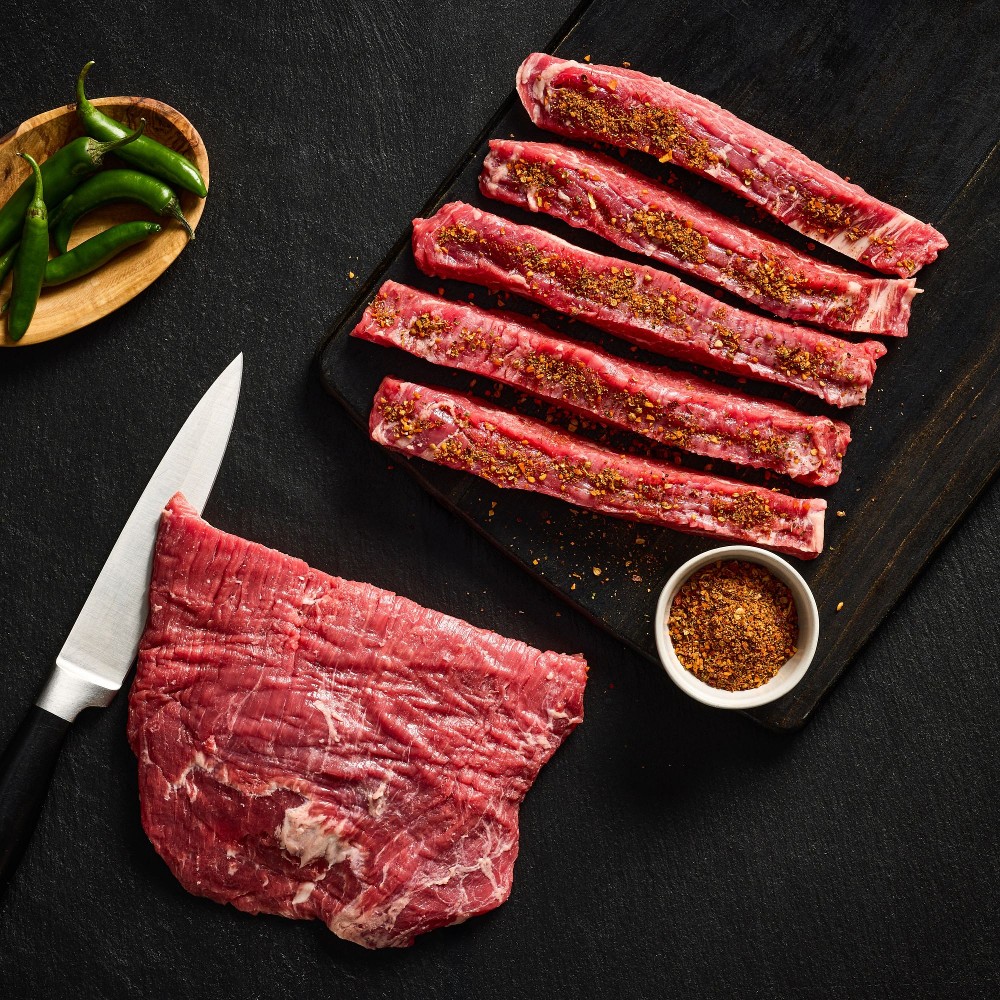 Rumba Flank Steak Beef, 3.2-4lbs.