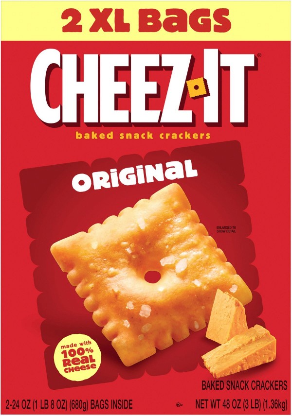 Baked Snack Crackers, 2 pk.