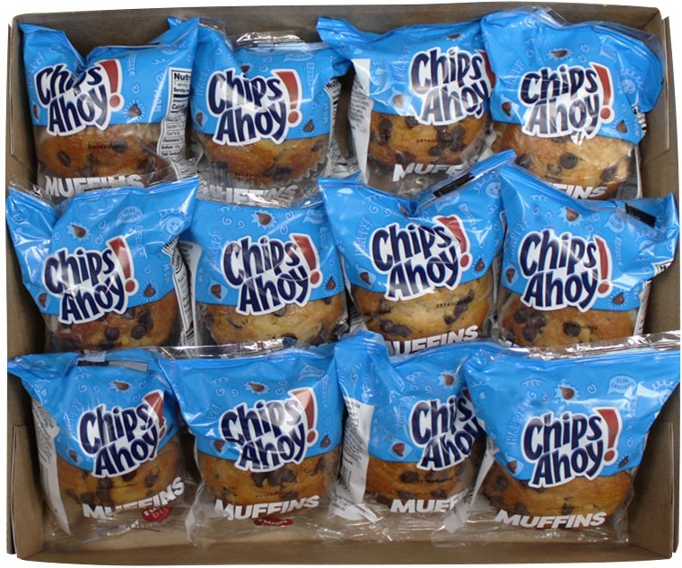 Chocolate Chip Muffins, Individually Wrapped, 12 pk./2 oz.