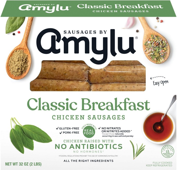 Classic Breakfast Chicken Sausage Links, 32 ct.