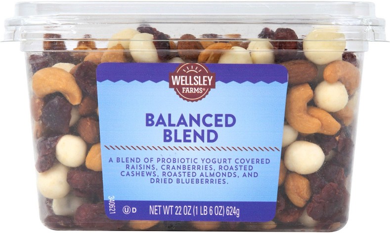 Balanced Blend Snack Mix, Yogurt Covered Fruit & Nuts, 22 oz.