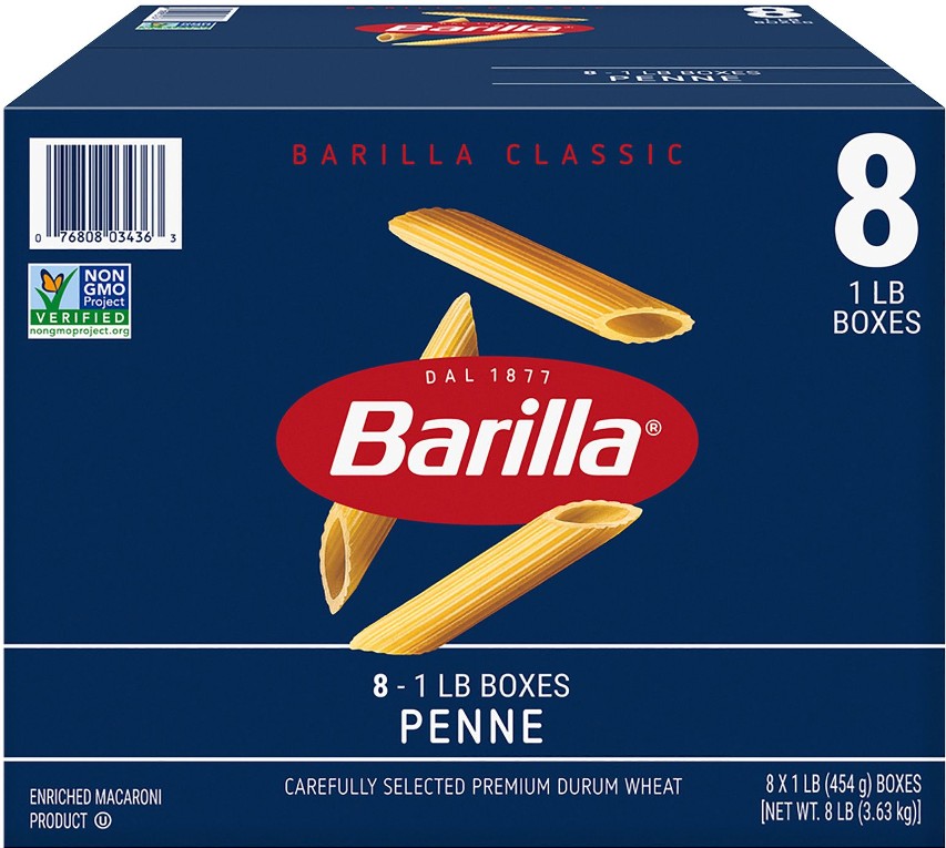 Penne Pasta, 8 pk./16 oz.