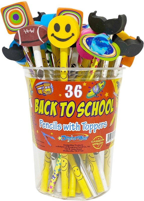 to School Topper Pencil, 36 pk.