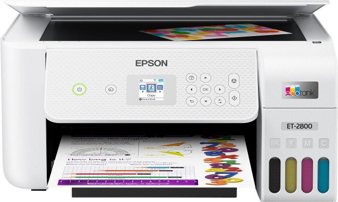 EcoTank ET-2800 Special Edition Wireless Color All-in-One Cartridge-Free Supertank Printer with Scan and Copy