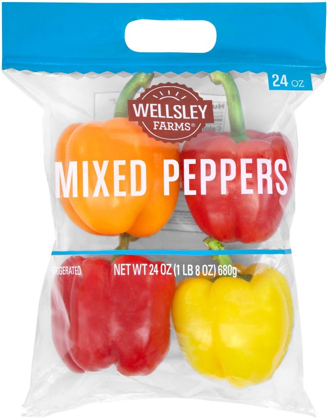 Mixed Peppers, 4 ct.