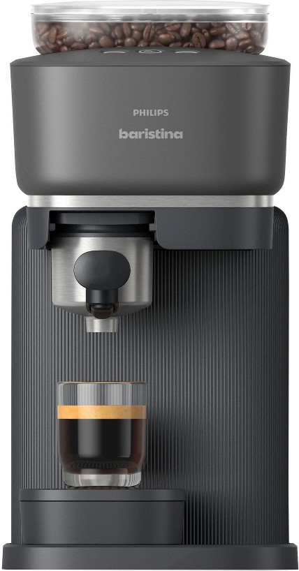 Baristina Fresh Ground Espresso Machine â€“ Black
