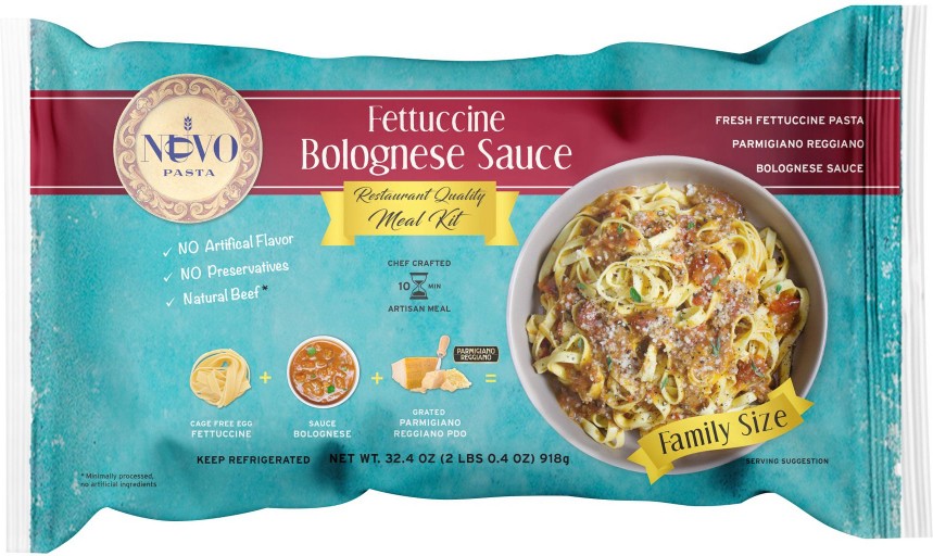 Fettucini Bolognese, Serves 4 People, 32.4 oz.