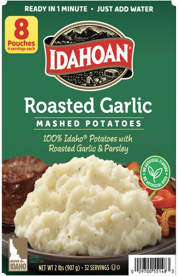 Garlic Mashed Potatoes, 32 Servings, 8 pk./4 oz.