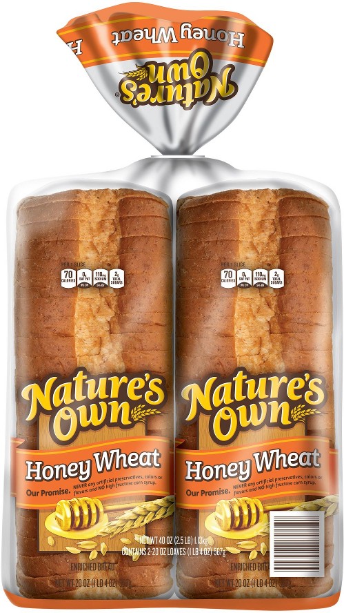 Honey Wheat Bread, 2 pk./20 oz.