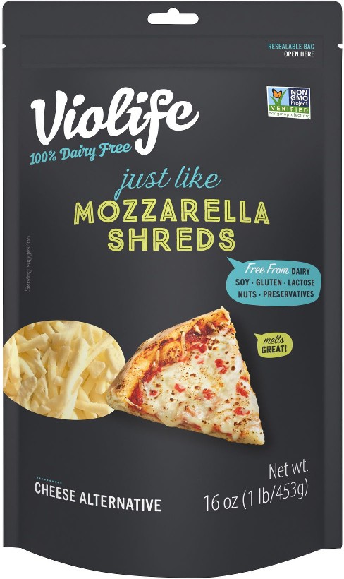 Just Like Mozzarella Shreds Shredded Cheese, Dairy-Free Vegan, 16 oz.