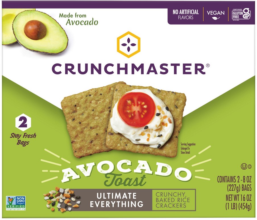 Avocado Toast Ultimate Everything Crackers, 16 oz.