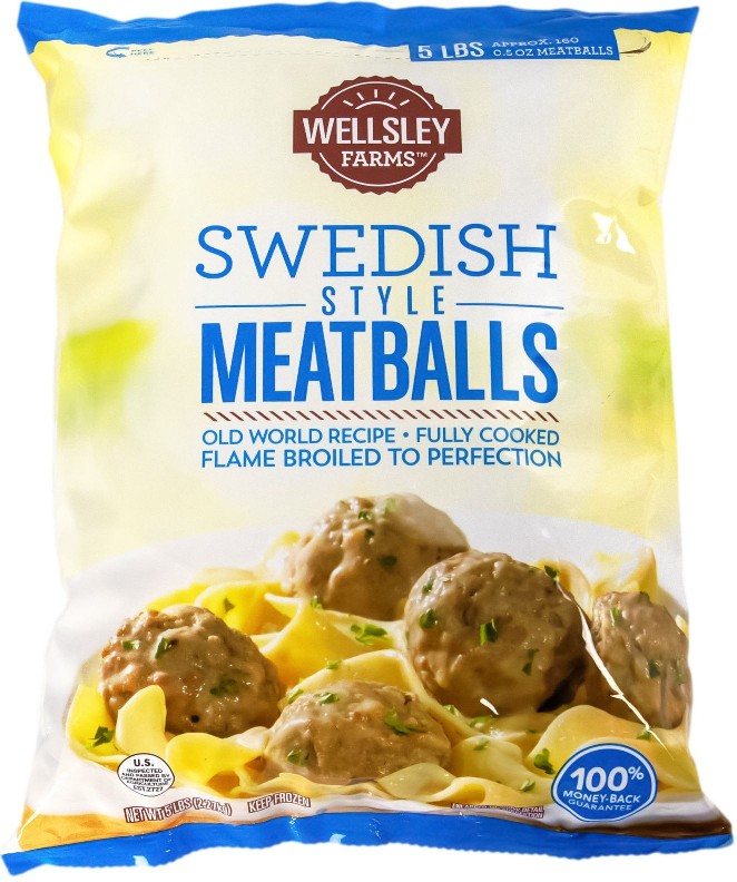 Swedish-Style Meatballs, 5 lbs.