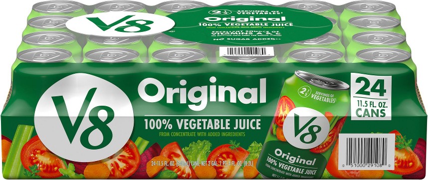 100% Vegetable Juice, 24 pk./11.5 oz.