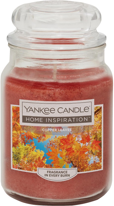 Home Inspiration Candle, 19 oz. - Copper Leaves
