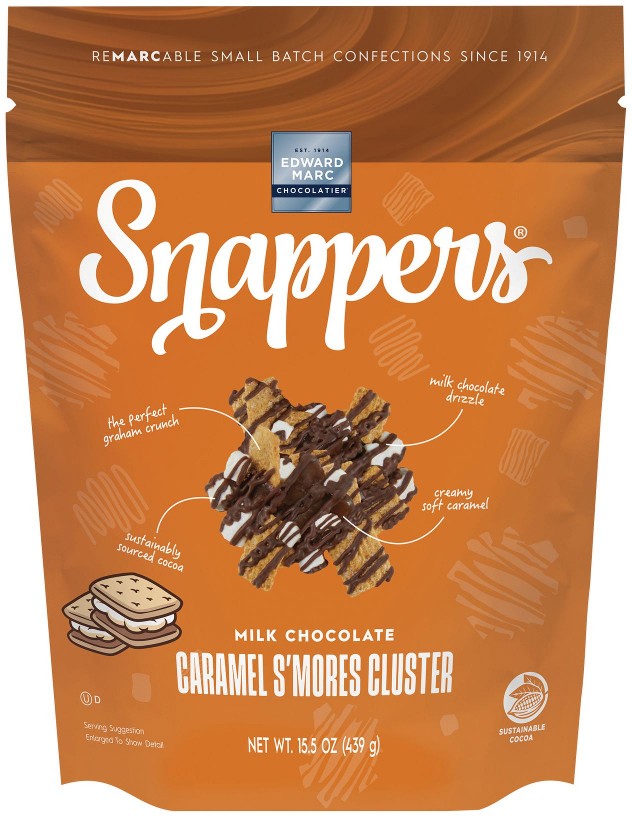 Caramel Smores Cluster Snappers, 15.5 oz.