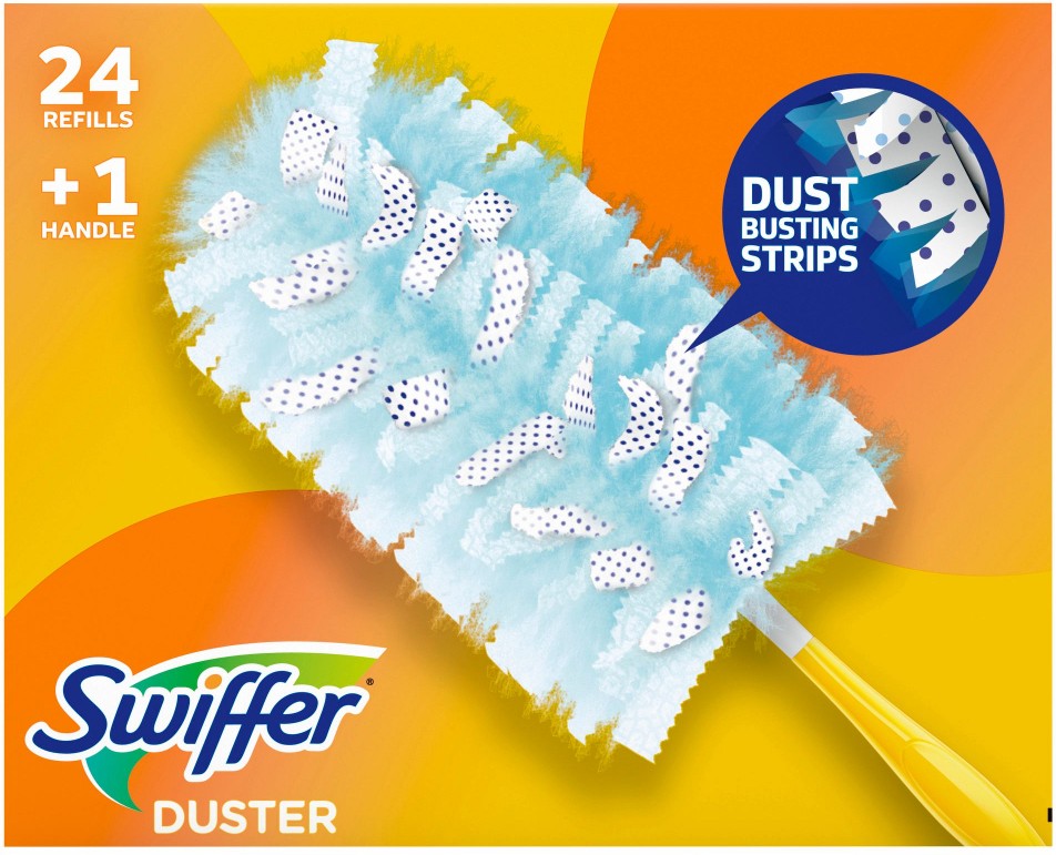 Duster Starting Kit with Short Handle, 24 Duster Refills