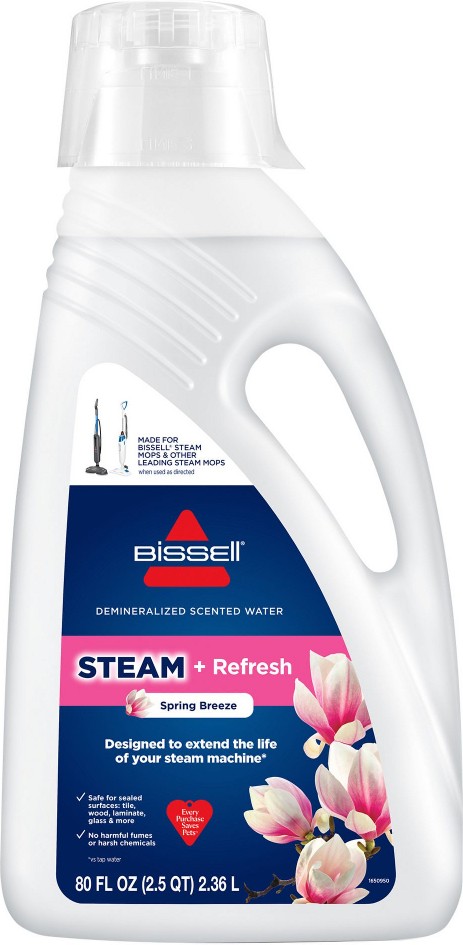 Steam Mop Demineralized Water - Spring Breeze, 80oz.