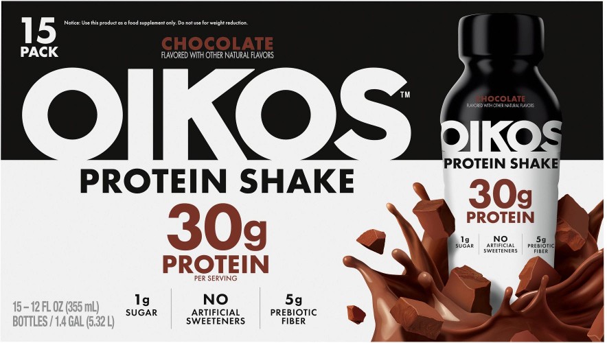 Protein Shake, Chocolate, 30g Protein, Shelf Stable, Bottles, 15 ct./12 fl. oz.