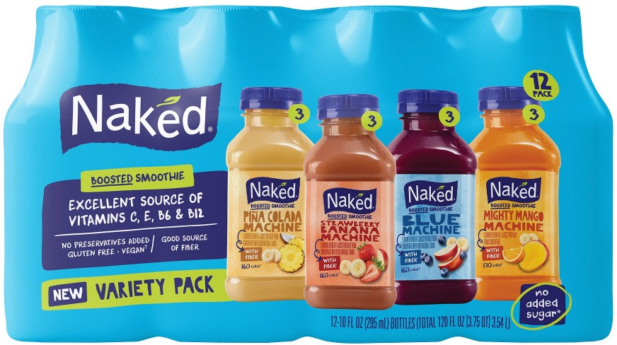 100% Juice Smoothies Variety Pack, 12 ct./10 fl. oz.