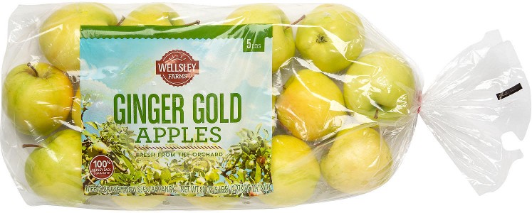 Ginger Gold Apples, 5 lbs.
