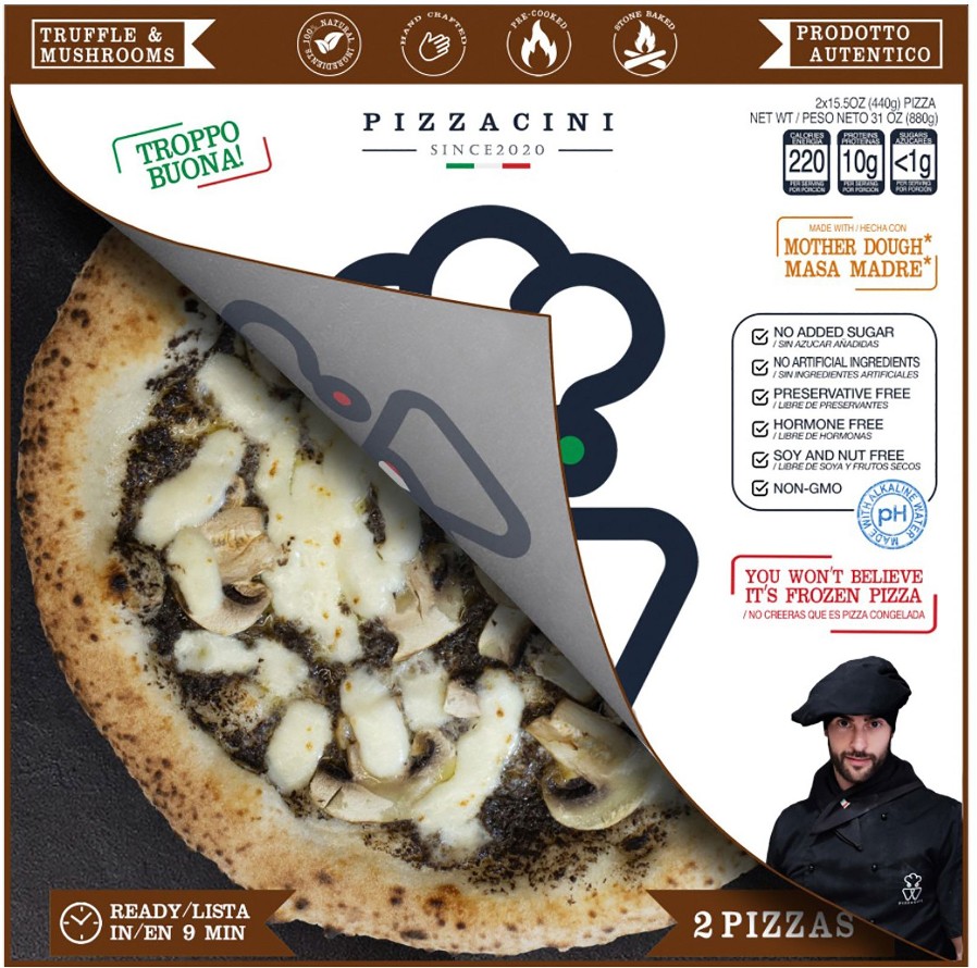 Neapolitan Truffle and Mushrooms Frozen Pizza, 2 pk./15.5 oz.
