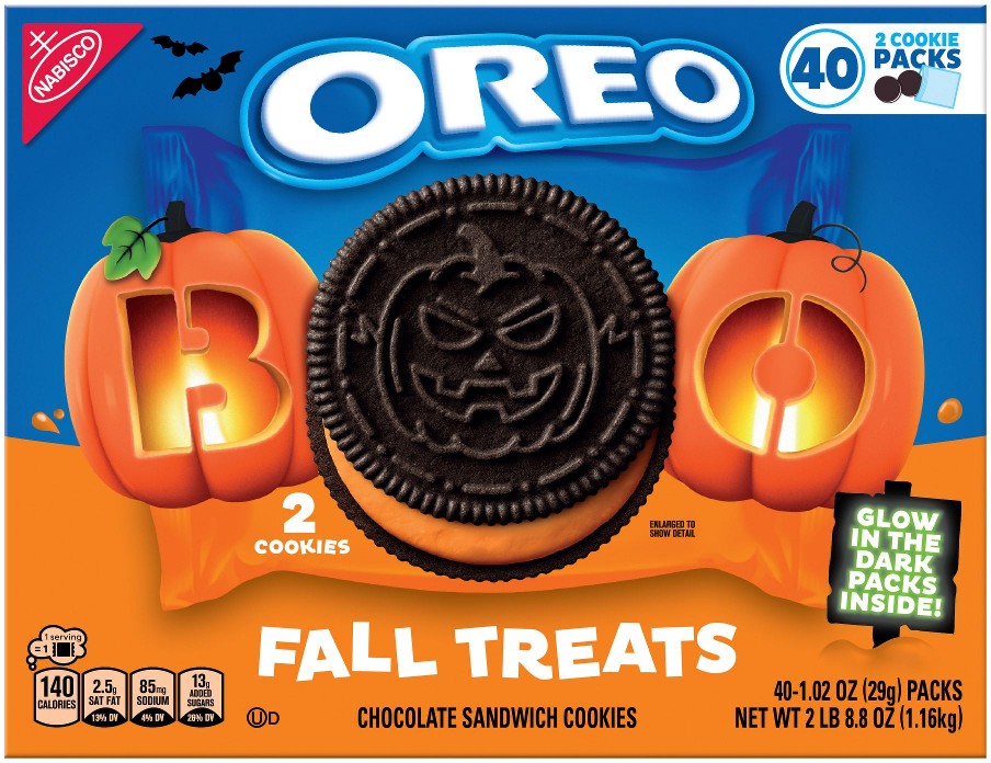 Fall Treats Orange Creme Sandwich Cookies, 40 pk.