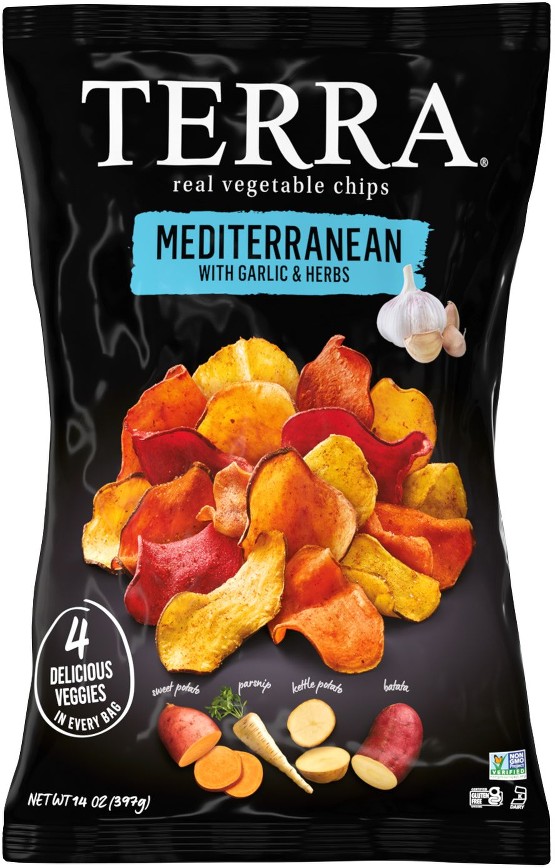 Mediterranean Real Vegetable Chips, 14 oz.