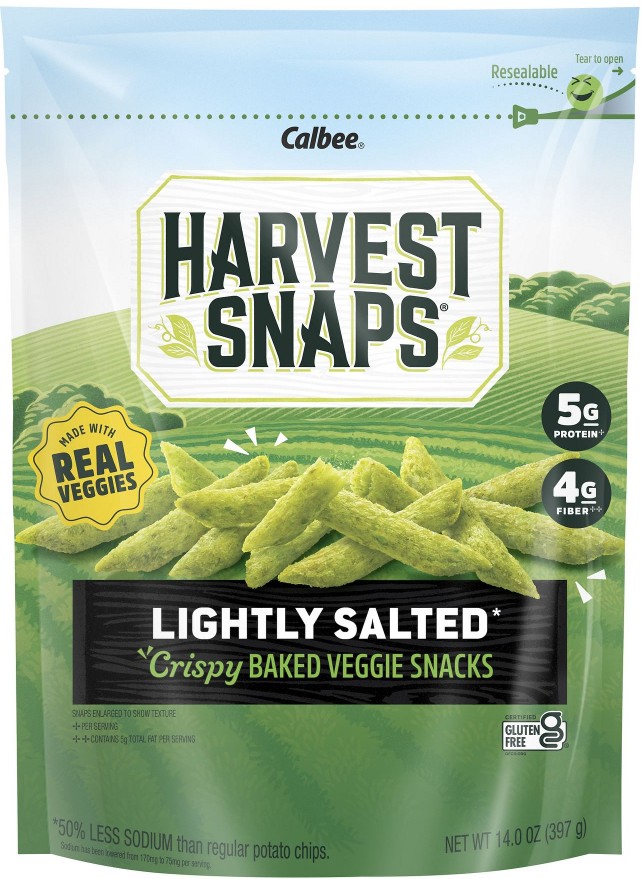 Lightly Salted Green Pea Crisps, 14 oz.