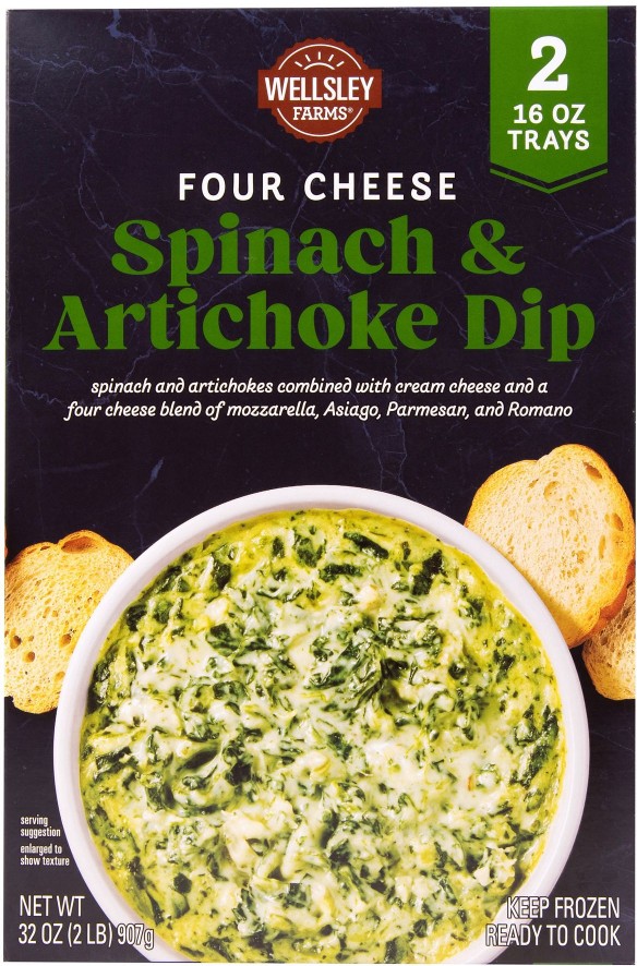 Spinach and Artichoke Four Cheese Dip, 2 pk./16 oz.