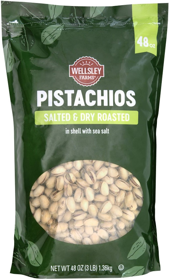 Roasted and Salted Pistachios, 48 oz.