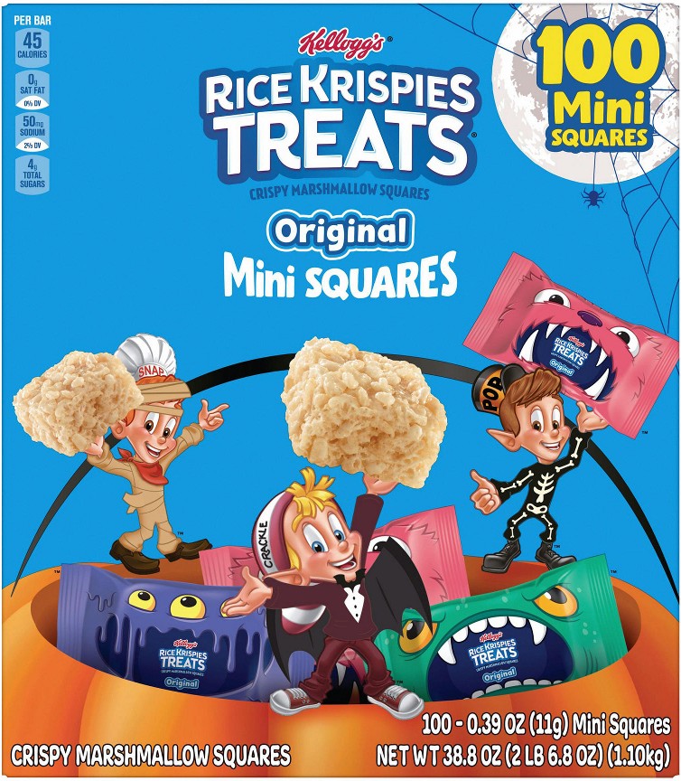 Mini Marshmallow Snack Bars Original, 100 ct.