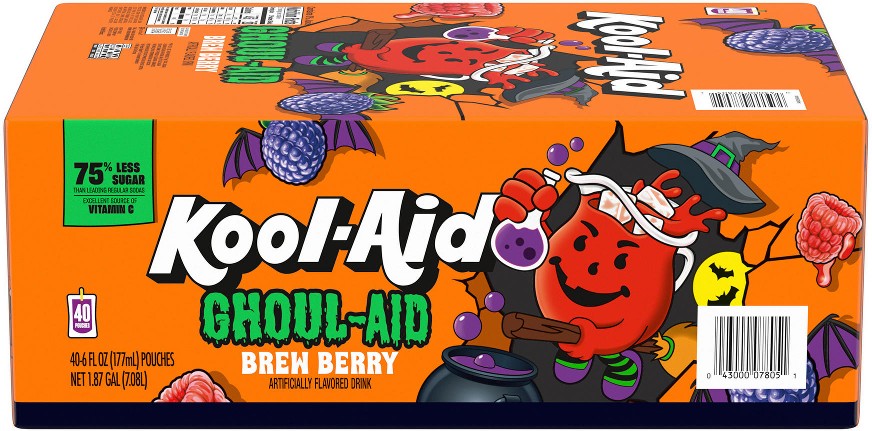 Ghoul-Aid Jammers Scary Berry, 40 ct