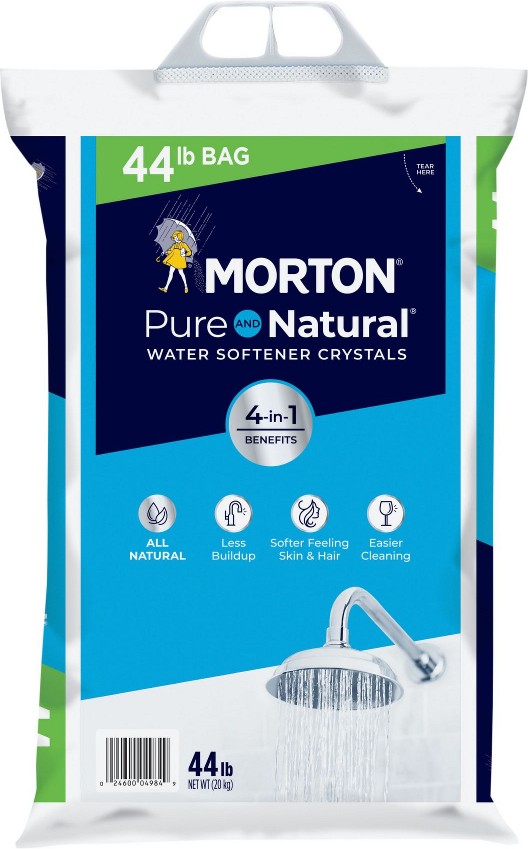Pure and Natural Water Softener Crystals, 44 lbs.